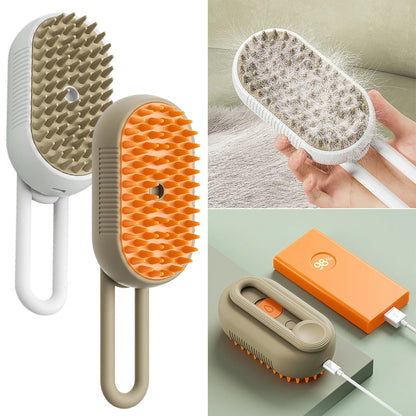 SteamPaw™ 3-in-1 Pet Steam Brush