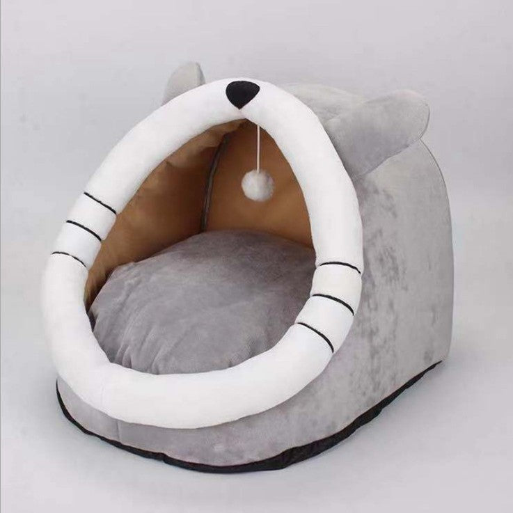 CozyPaw™ Cat Cave Bed