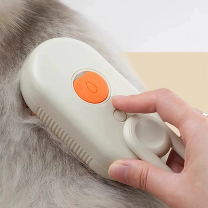 SteamPaw™ 3-in-1 Pet Steam Brush
